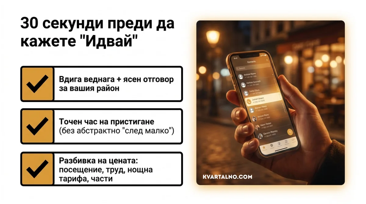Инфографика какво да проверите по телефона преди да кажете на денонощен ключар да идва